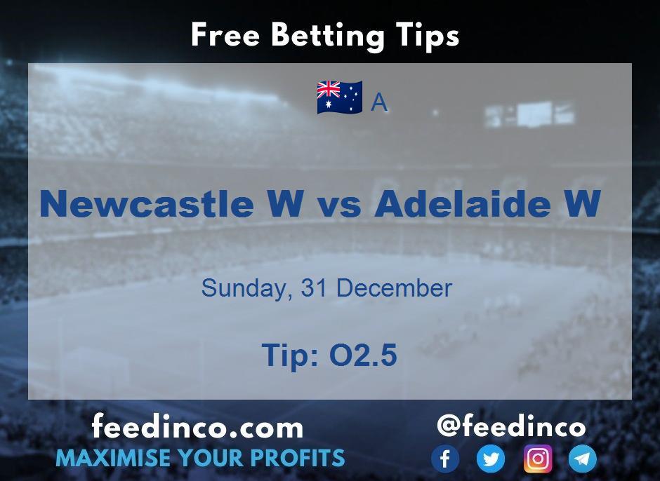 Newcastle W vs Adelaide W Prediction