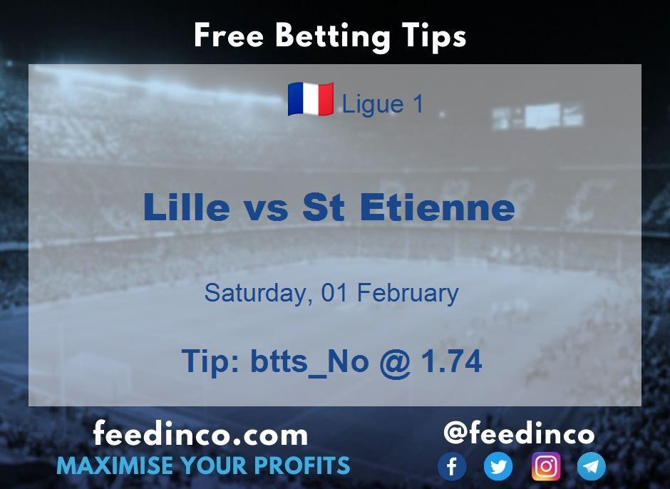 Lille vs St Etienne Prediction