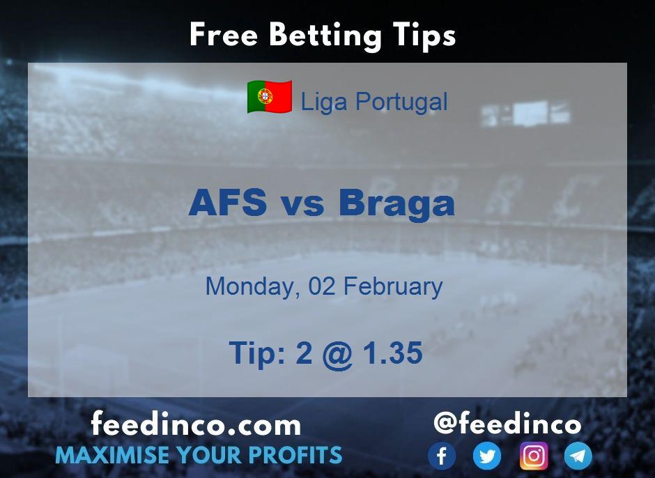 AFS vs Braga Prediction AFS vs Braga Prediction