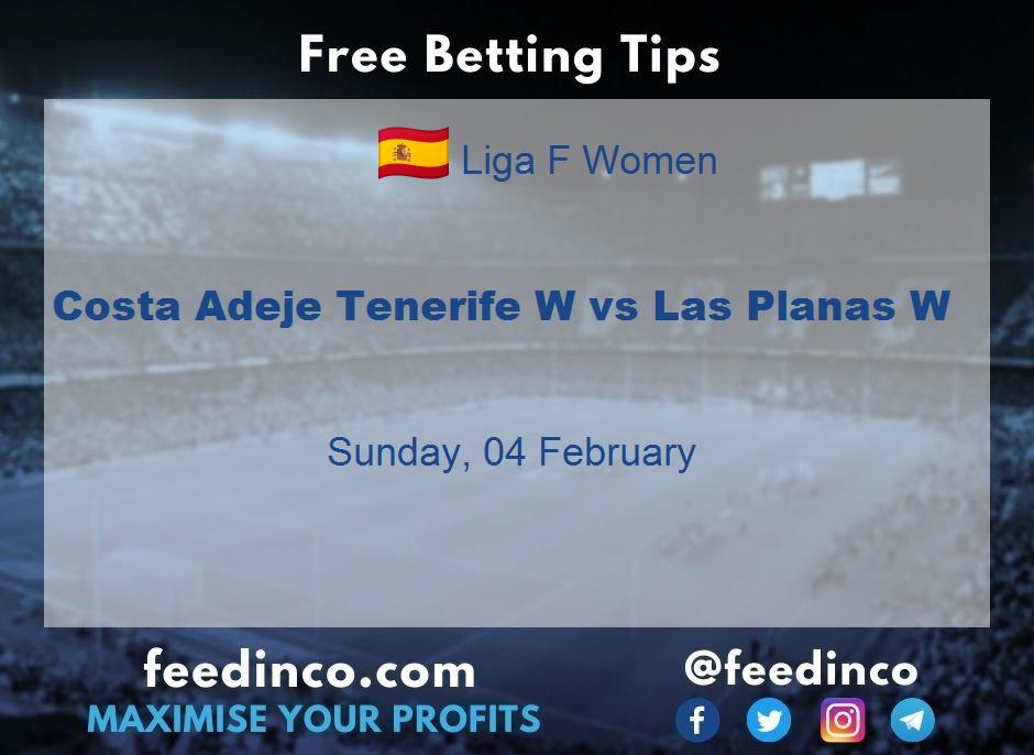 Costa Adeje Tenerife W vs Las Planas W Prediction