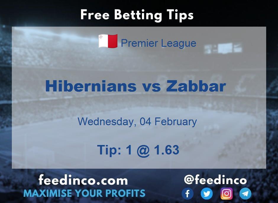 Hibernians vs Zabbar Prediction Hibernians vs Zabbar Prediction