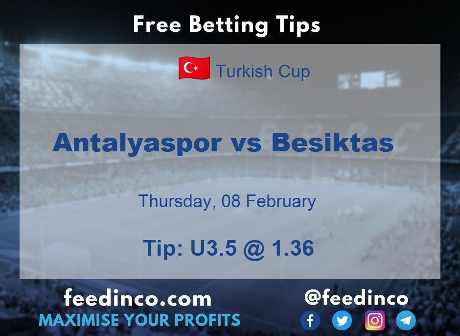 Antalyaspor vs Besiktas Prediction