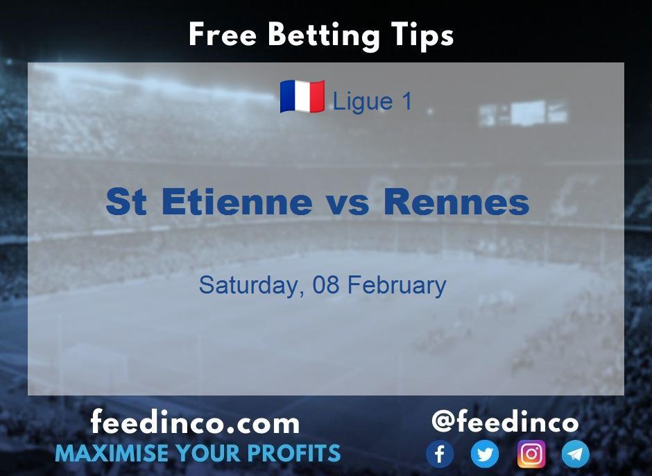 St Etienne vs Rennes Prediction