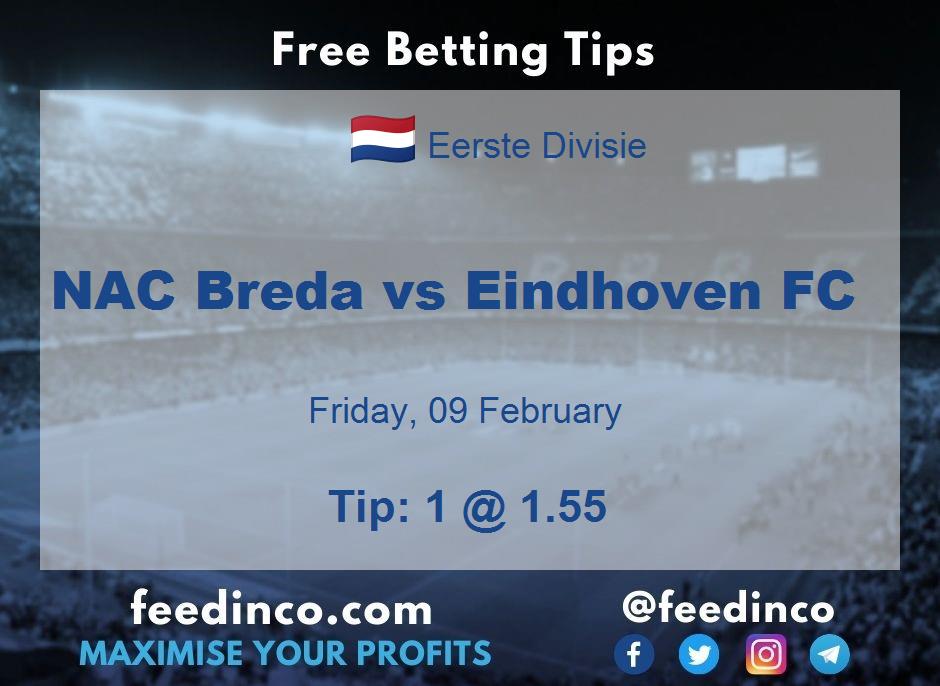 NAC Breda vs Eindhoven FC Prediction