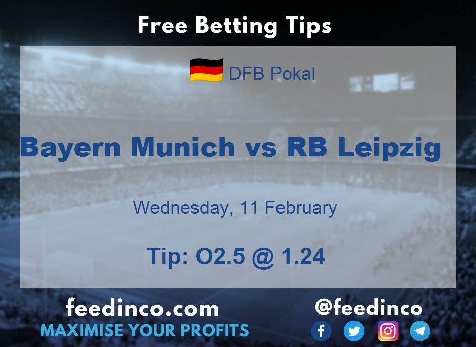 Bayern Munich vs RB Leipzig Prediction