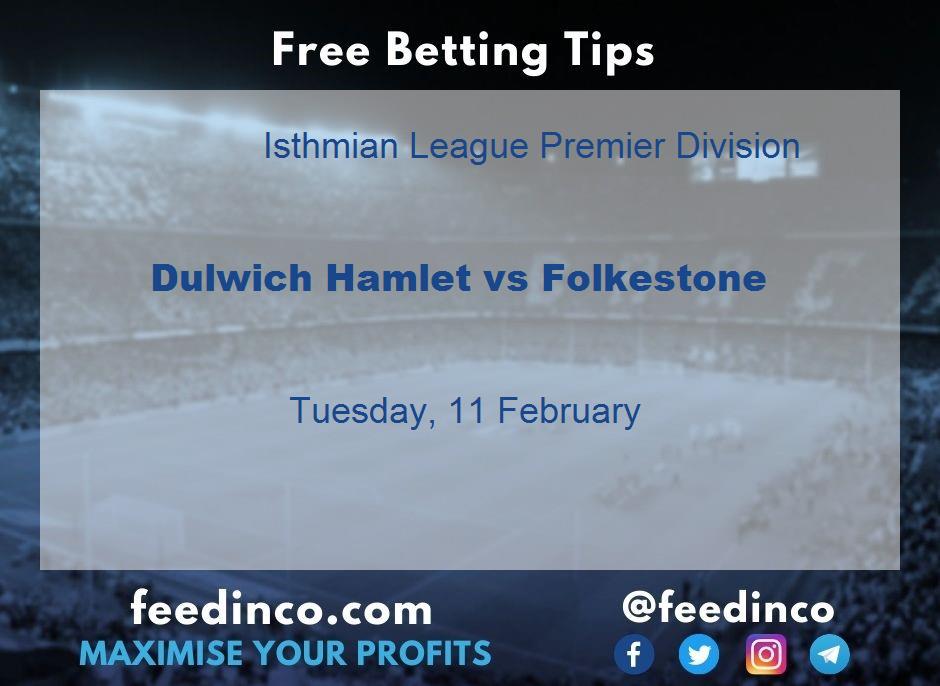 Dulwich Hamlet vs Folkestone Prediction