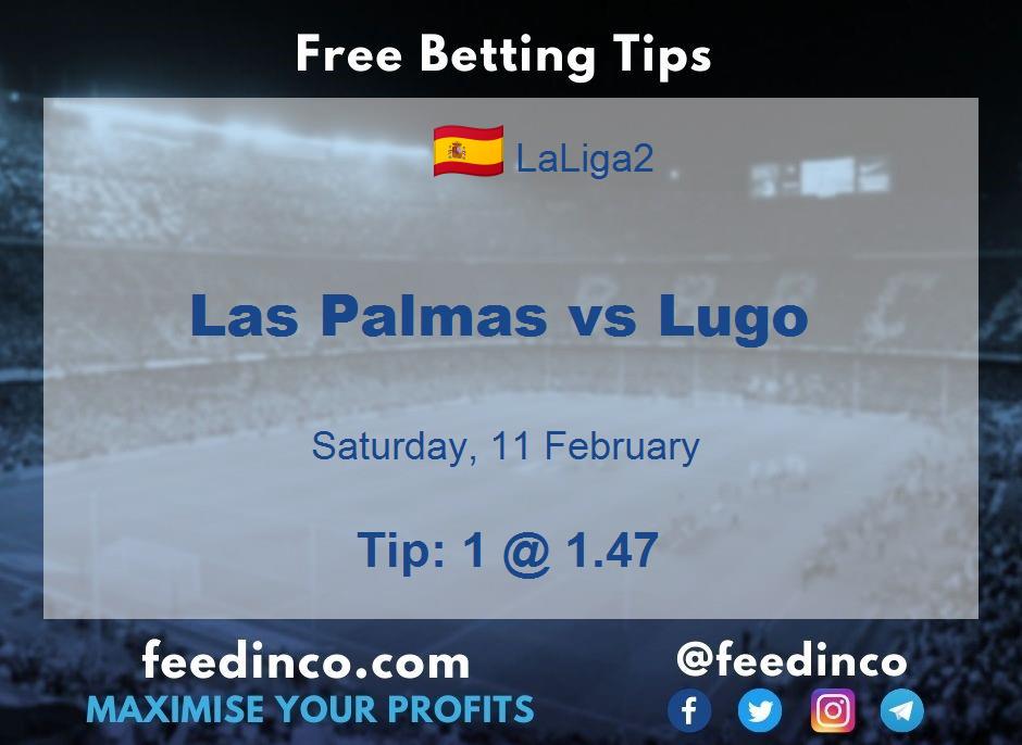 Las Palmas vs Lugo Prediction Las Palmas vs Lugo Prediction