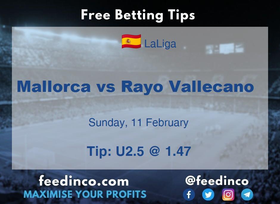 Mallorca vs Rayo Vallecano Prediction