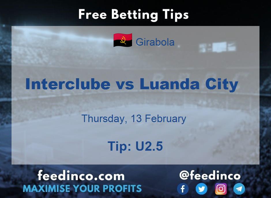 Interclube vs Luanda City Prediction