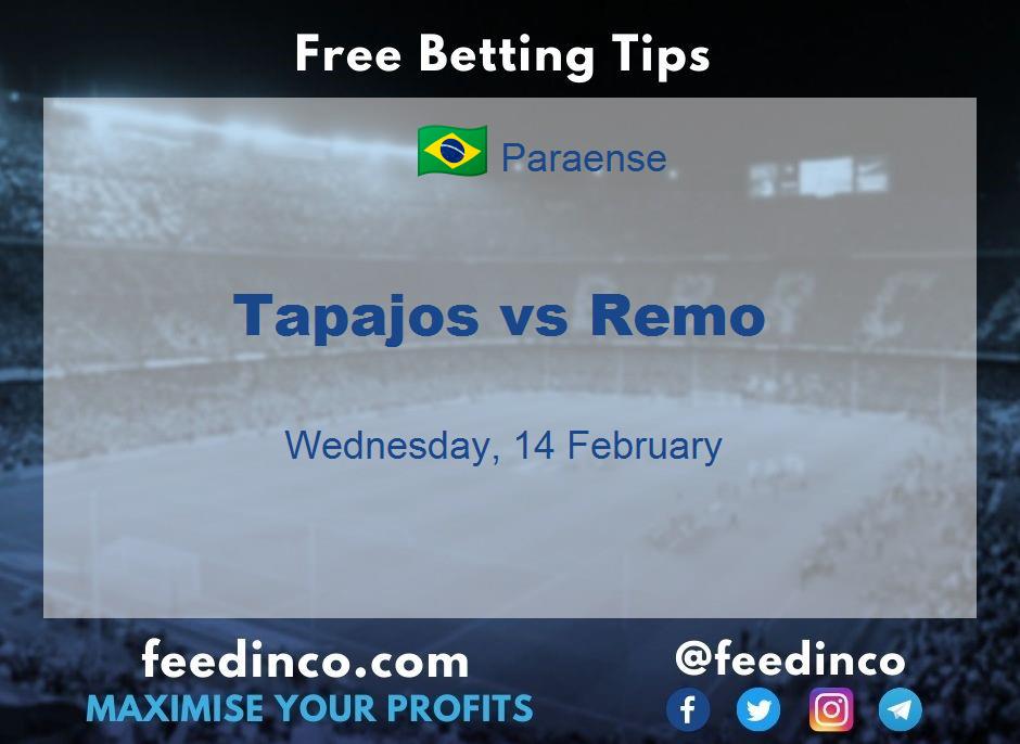 Tapajos vs Remo Prediction