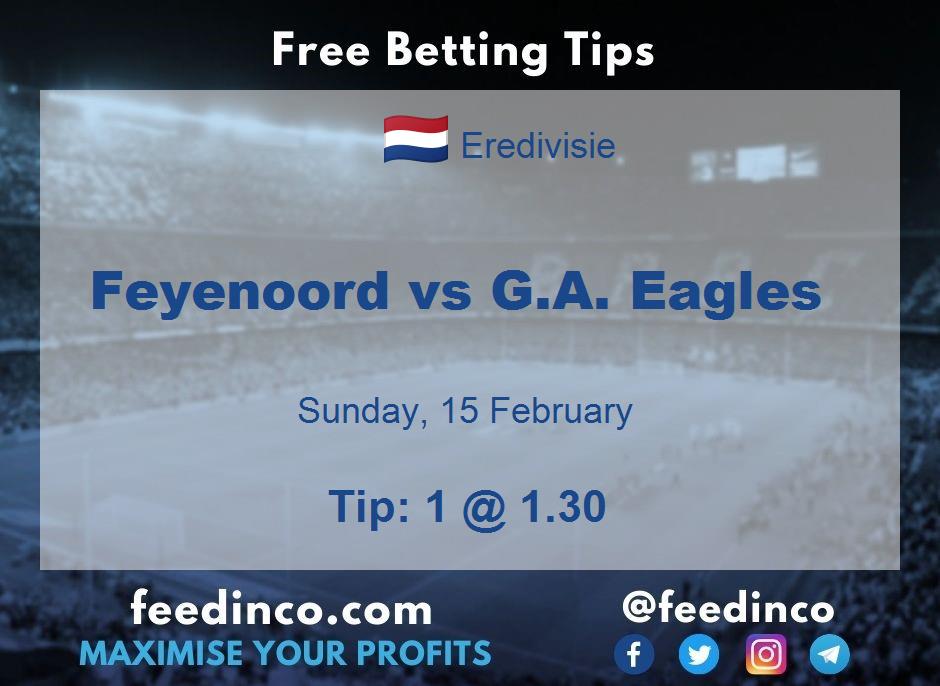 Feyenoord vs G.A. Eagles Prediction