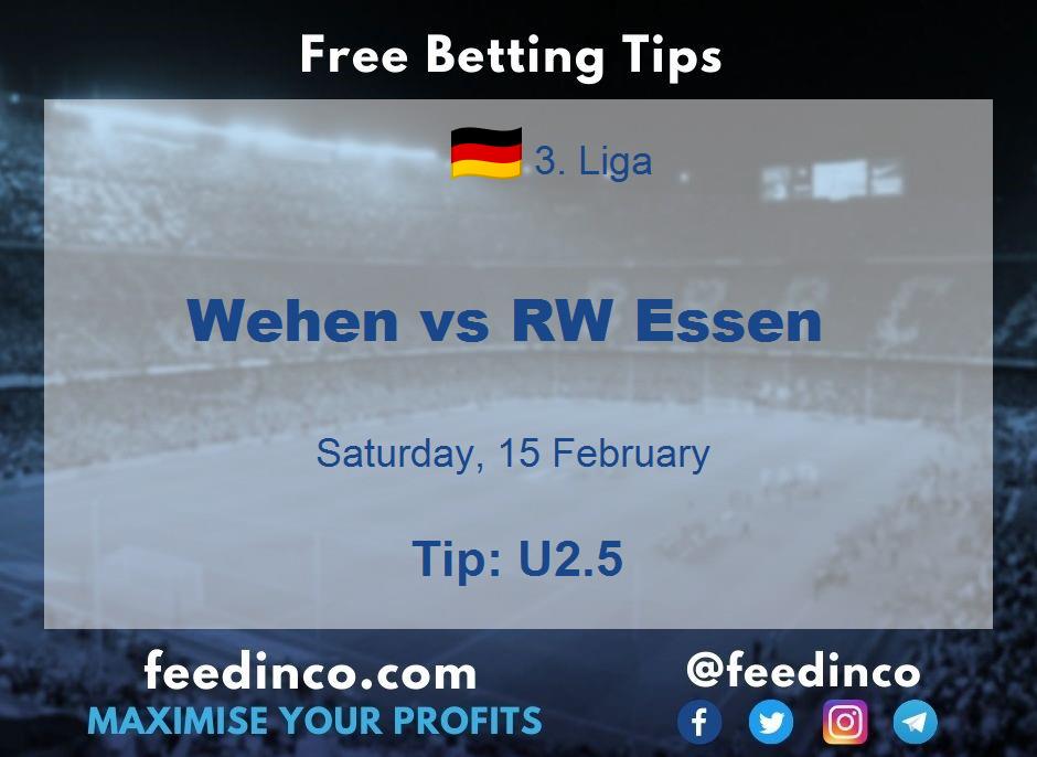 Wehen vs RW Essen Prediction