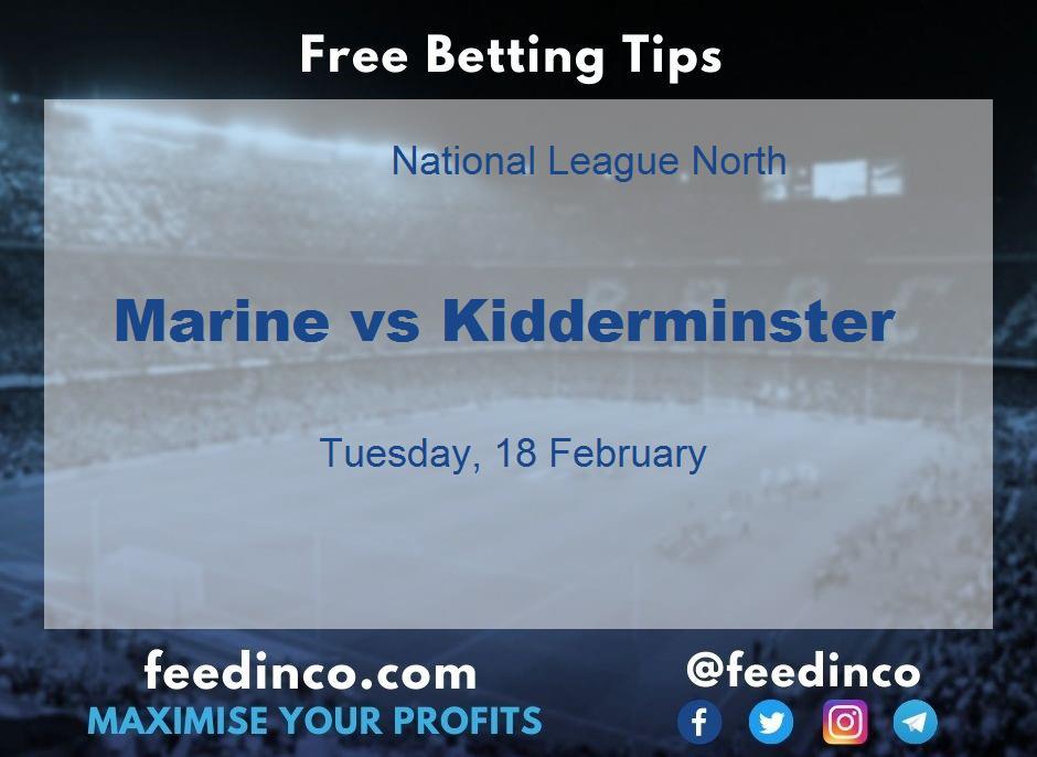 Marine vs Kidderminster Prediction