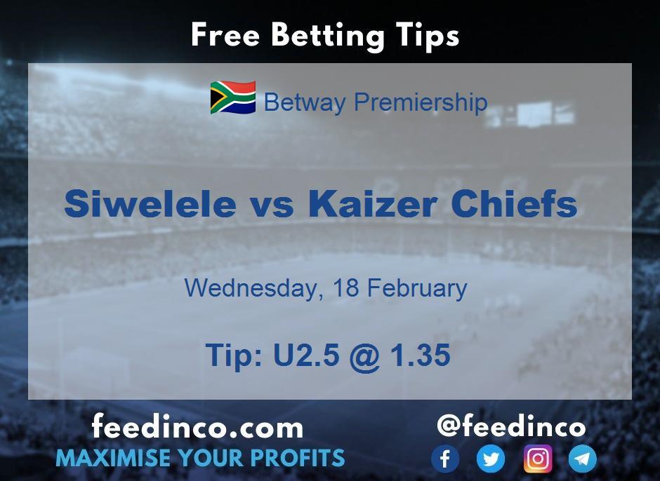 Siwelele vs Kaizer Chiefs Prediction