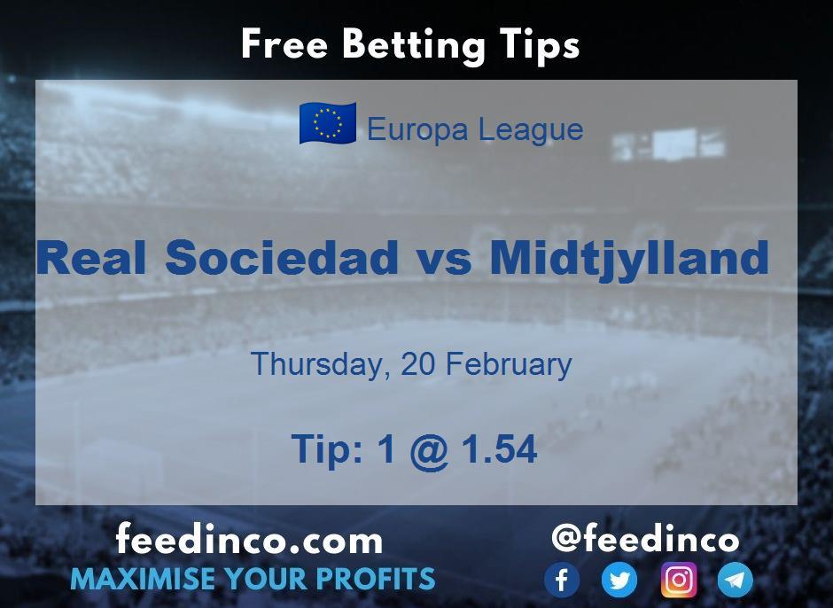 Real Sociedad vs Midtjylland Prediction