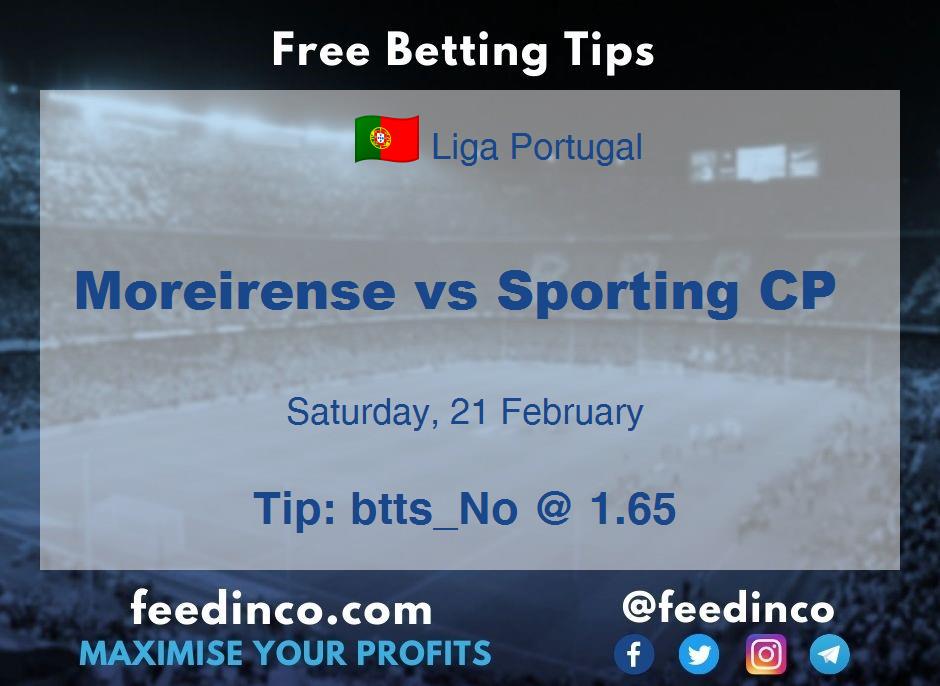 Moreirense vs Sporting CP Prediction Moreirense vs Sporting CP Prediction