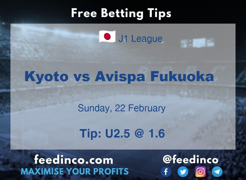 Kyoto vs Avispa Fukuoka Prediction