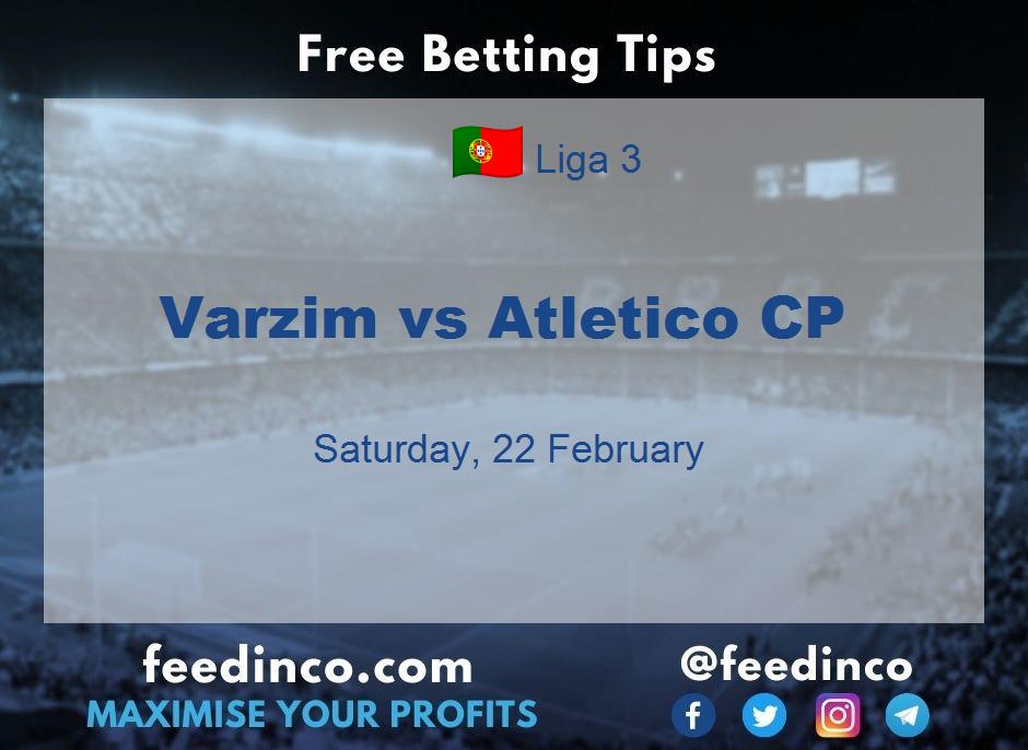 Varzim vs Atletico CP Prediction