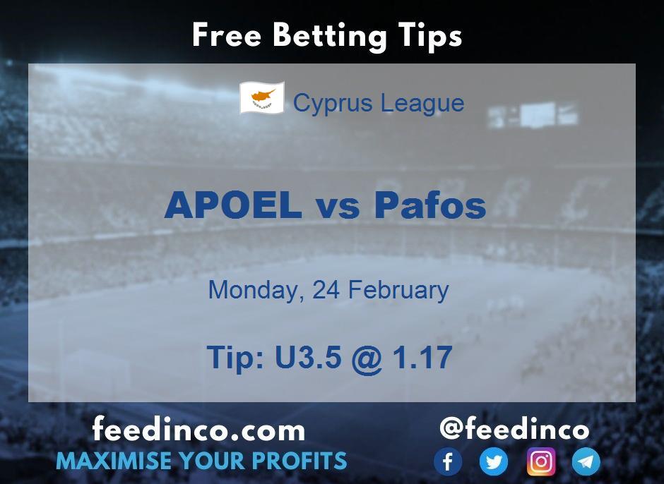 APOEL vs Pafos Prediction