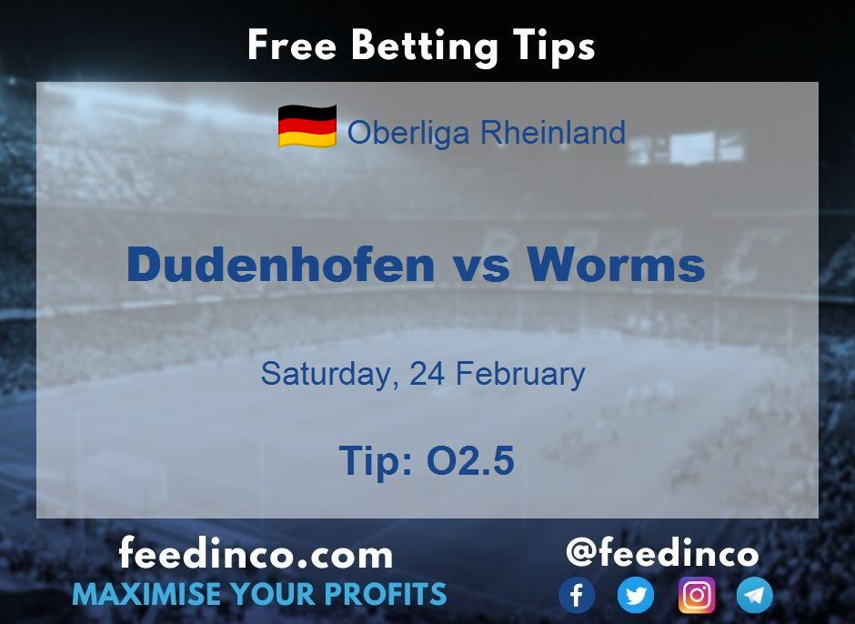 Dudenhofen vs Worms Prediction