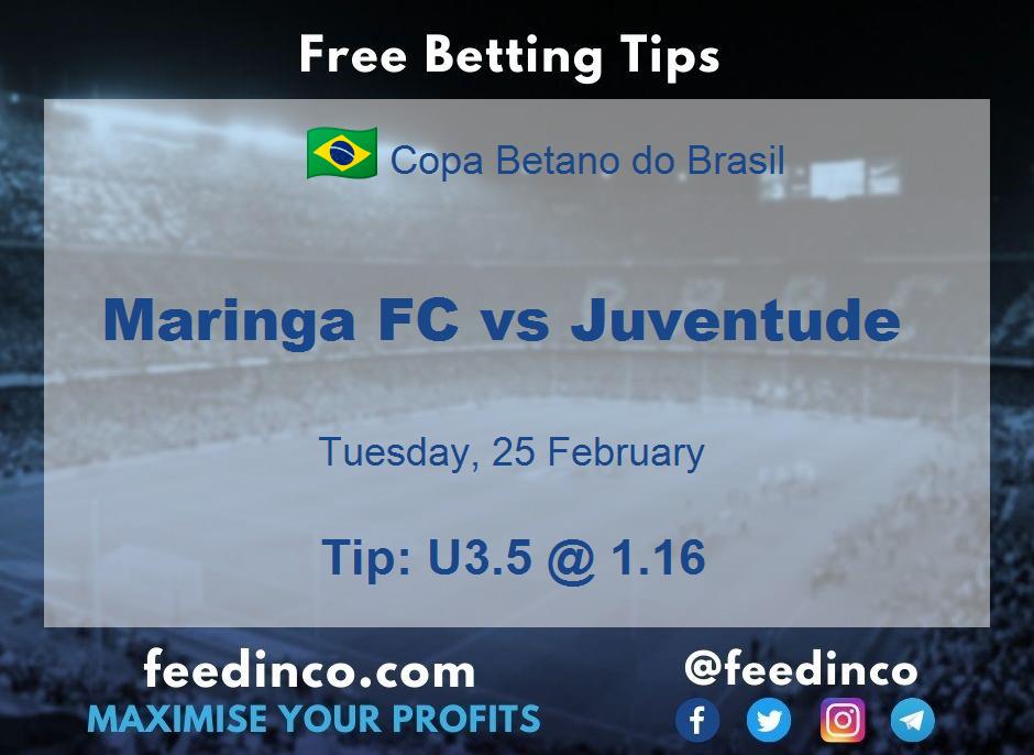 Maringa FC vs Juventude Prediction