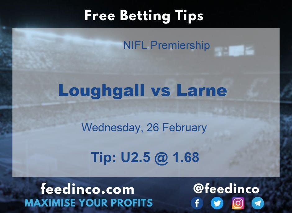 Loughgall vs Larne Prediction