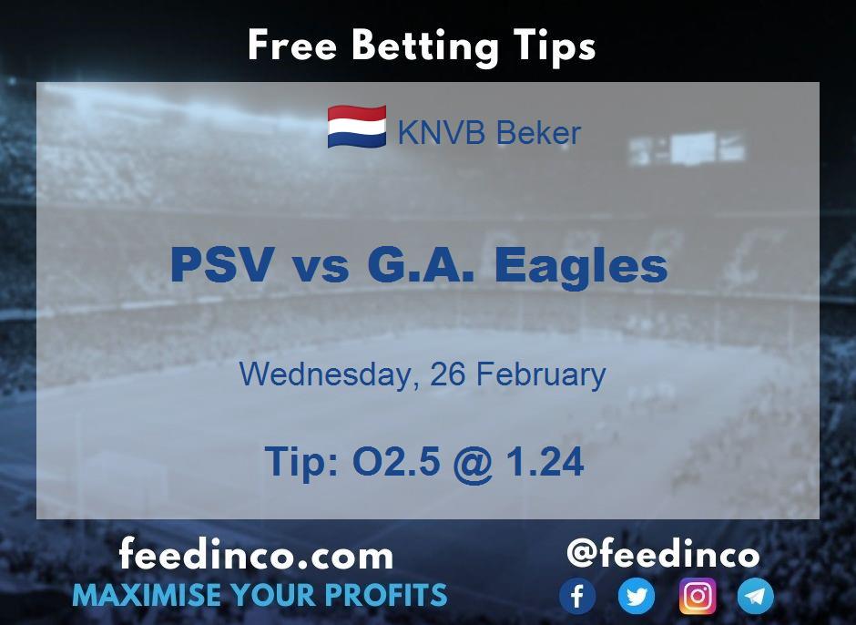 PSV vs G.A. Eagles Prediction