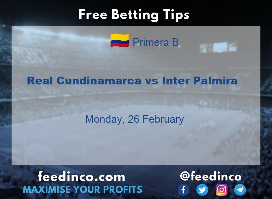 Real Cundinamarca vs Inter Palmira Prediction