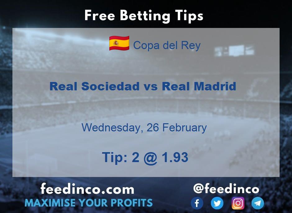 Real Sociedad vs Real Madrid Prediction