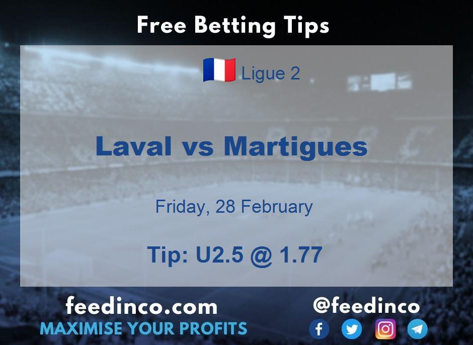 Laval vs Martigues Prediction