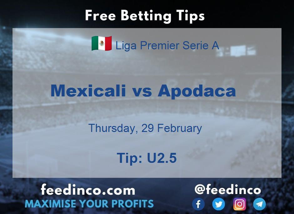 Mexicali vs Apodaca Prediction
