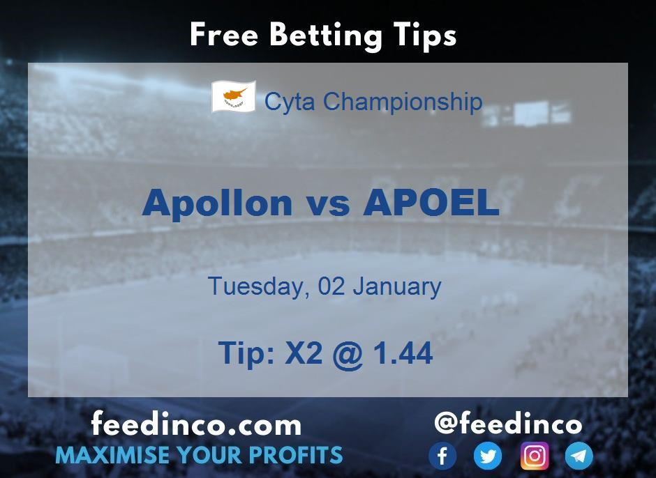 Apollon vs APOEL Prediction