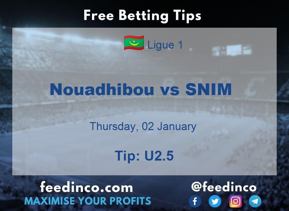 Nouadhibou vs SNIM Prediction Nouadhibou vs SNIM Prediction