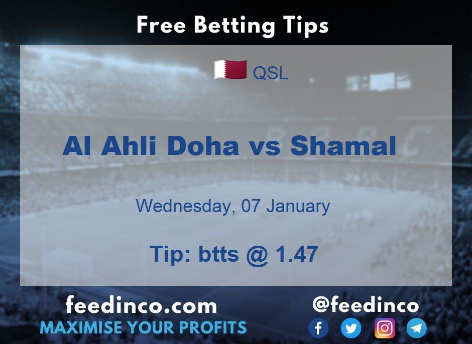 Al Ahli Doha vs Shamal Prediction Al Ahli Doha vs Shamal Prediction