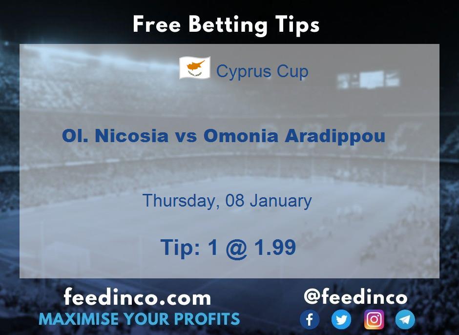 Ol. Nicosia vs Omonia Aradippou Prediction