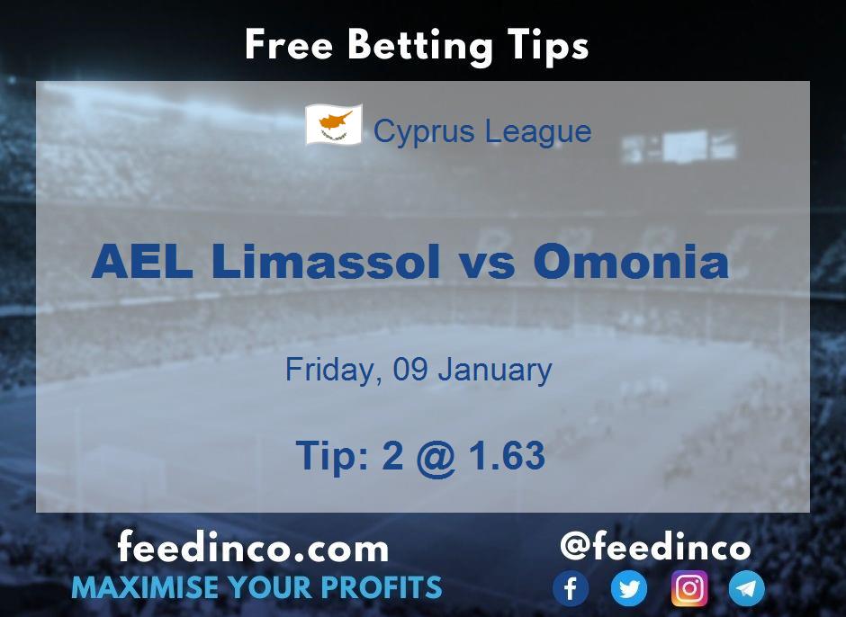 AEL Limassol vs Omonia Prediction AEL Limassol vs Omonia Prediction
