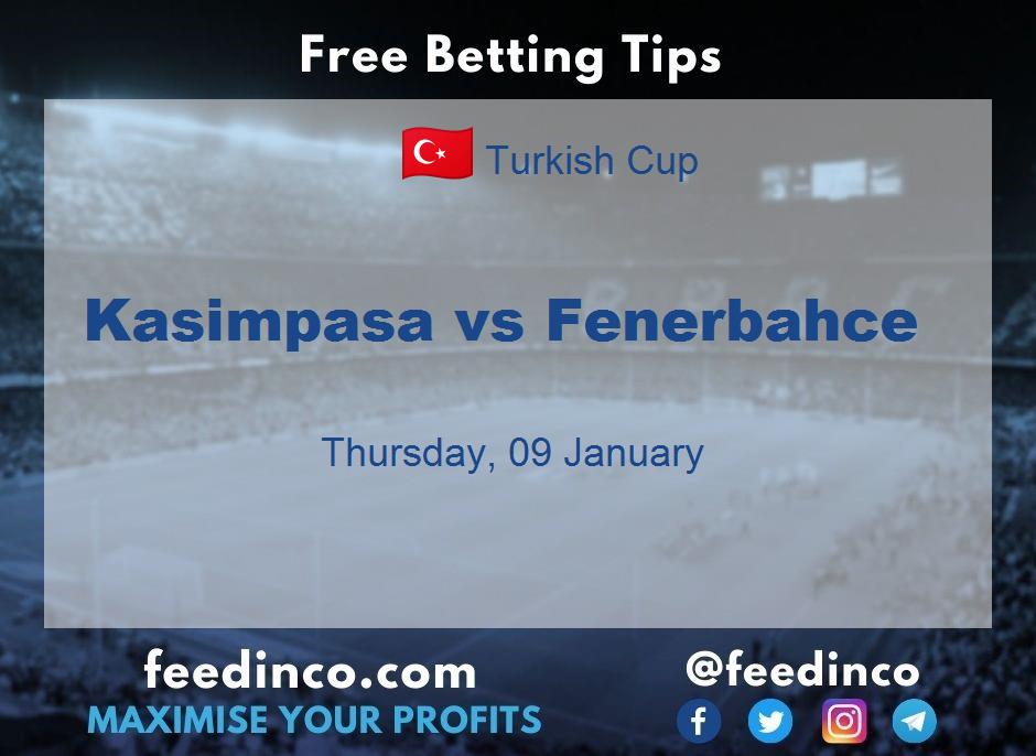 Kasimpasa vs Fenerbahce Prediction