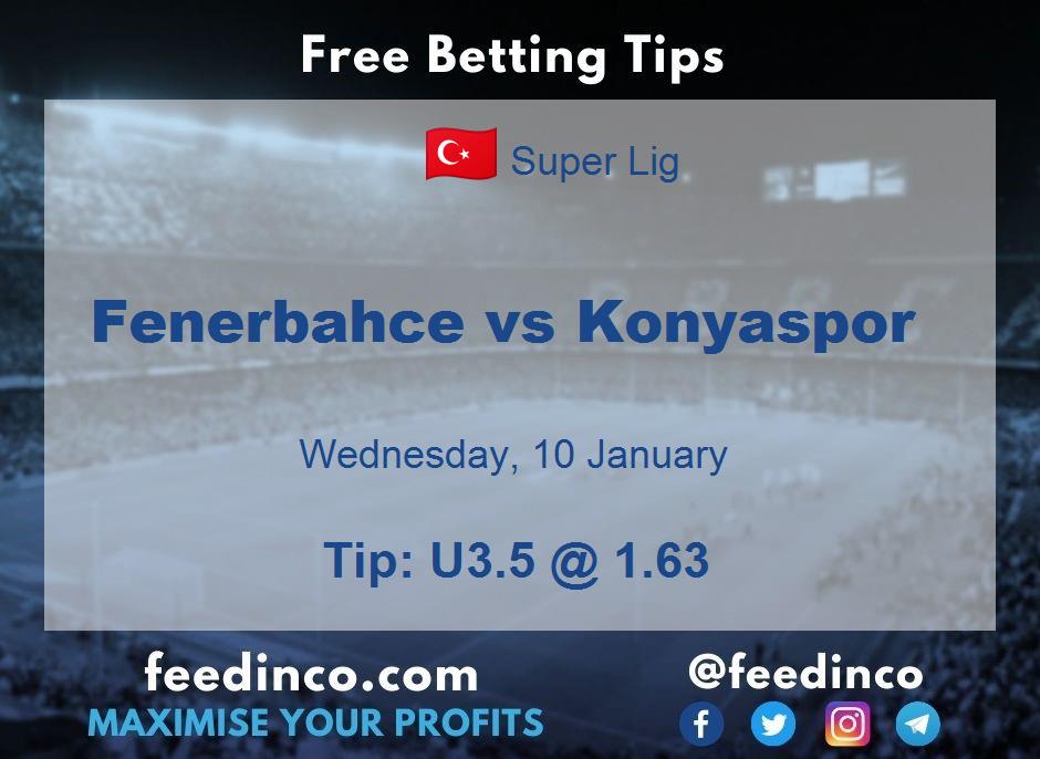 Fenerbahce vs Konyaspor Prediction