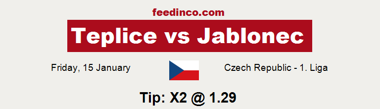 Teplice v Jablonec Prediction Teplice v Jablonec Prediction