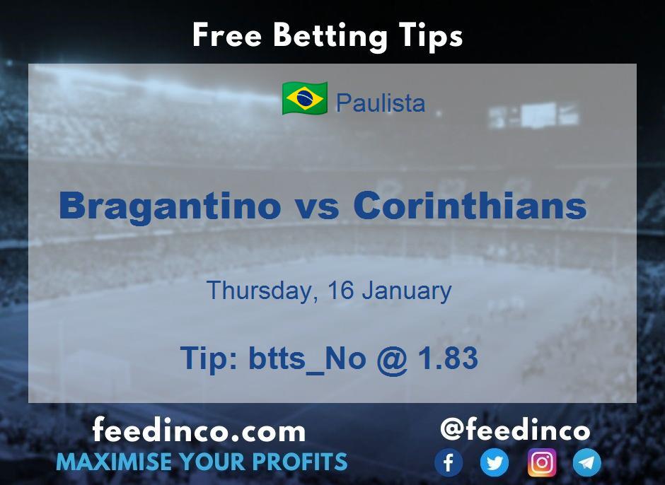 Bragantino vs Corinthians Prediction Bragantino vs Corinthians Prediction