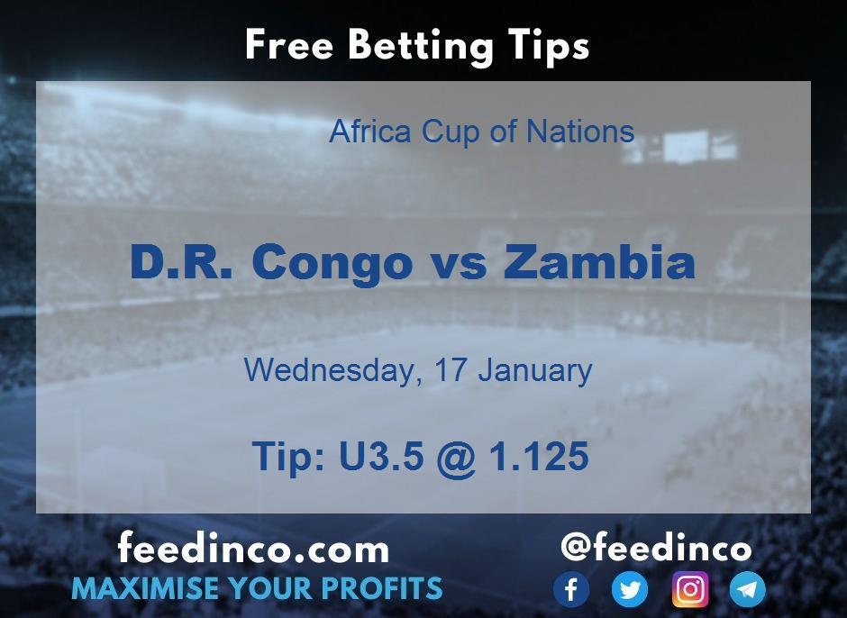 D.R. Congo vs Zambia Prediction