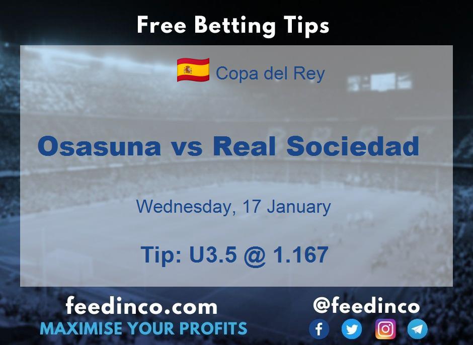 Osasuna vs Real Sociedad Prediction