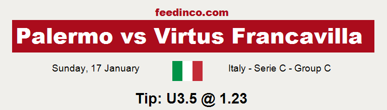 Palermo v Virtus Francavilla Prediction Palermo v Virtus Francavilla Prediction