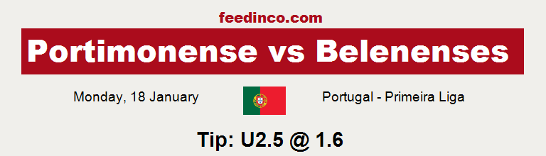 Portimonense v Belenenses Prediction Portimonense v Belenenses Prediction