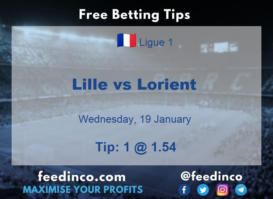 Lille vs Lorient Prediction Lille vs Lorient Prediction