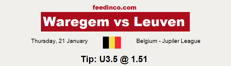 Waregem v Leuven Prediction Waregem v Leuven Prediction