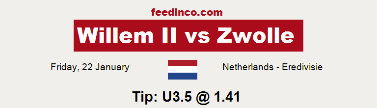 Willem II v Zwolle Prediction Willem II v Zwolle Prediction