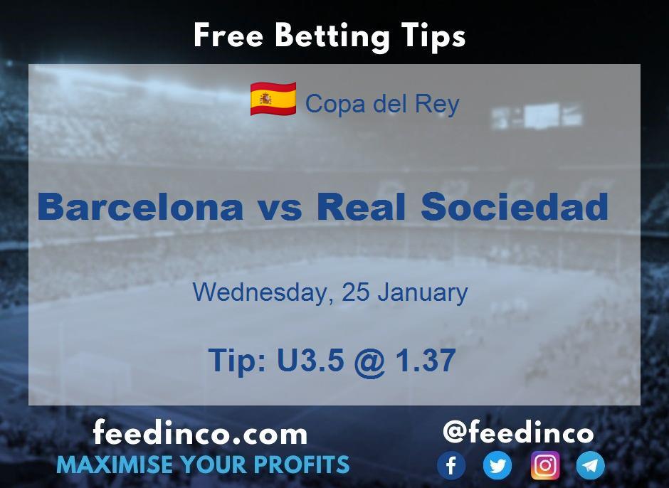 Barcelona vs Real Sociedad Prediction Barcelona vs Real Sociedad Prediction