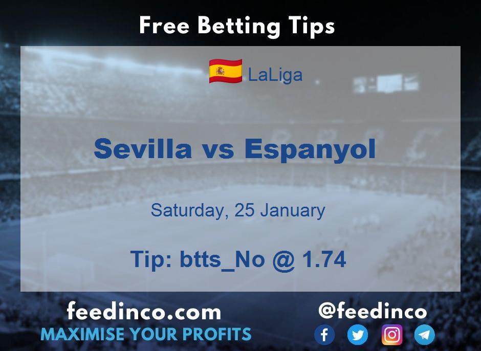 Sevilla vs Espanyol Prediction