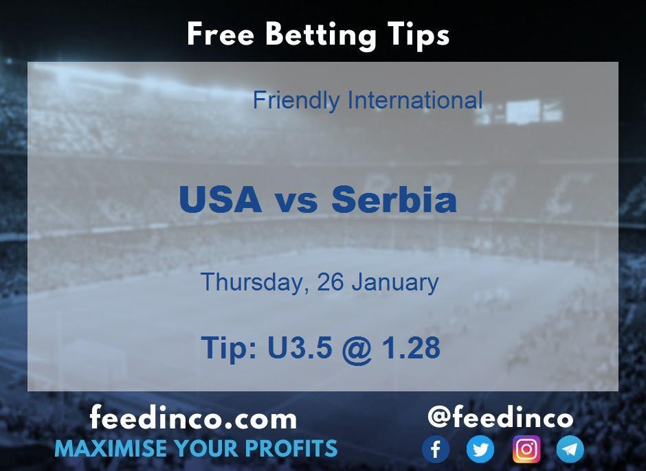 USA vs Serbia Prediction USA vs Serbia Prediction